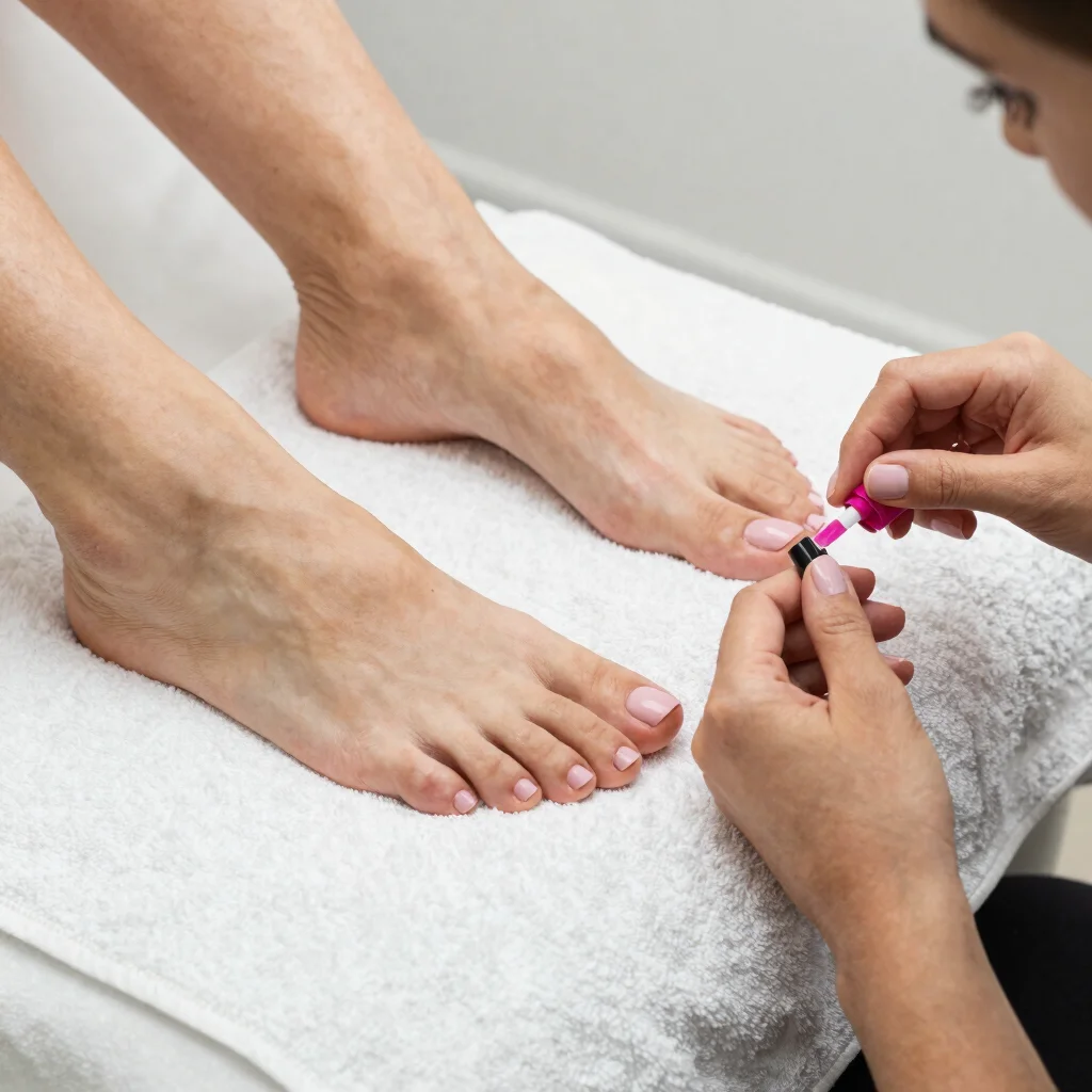 Pedicura con Esmaltado